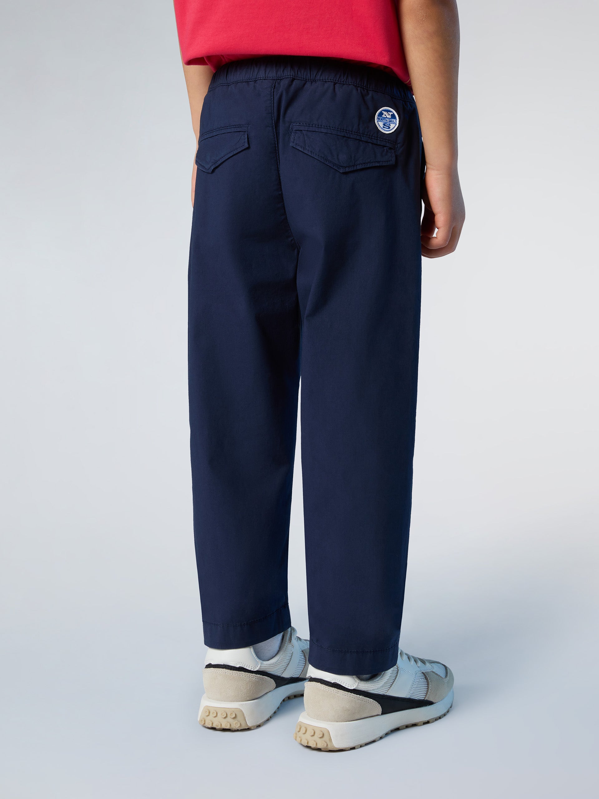 4 | Navy blue | chino-welastic-waist-long-trouser-775424