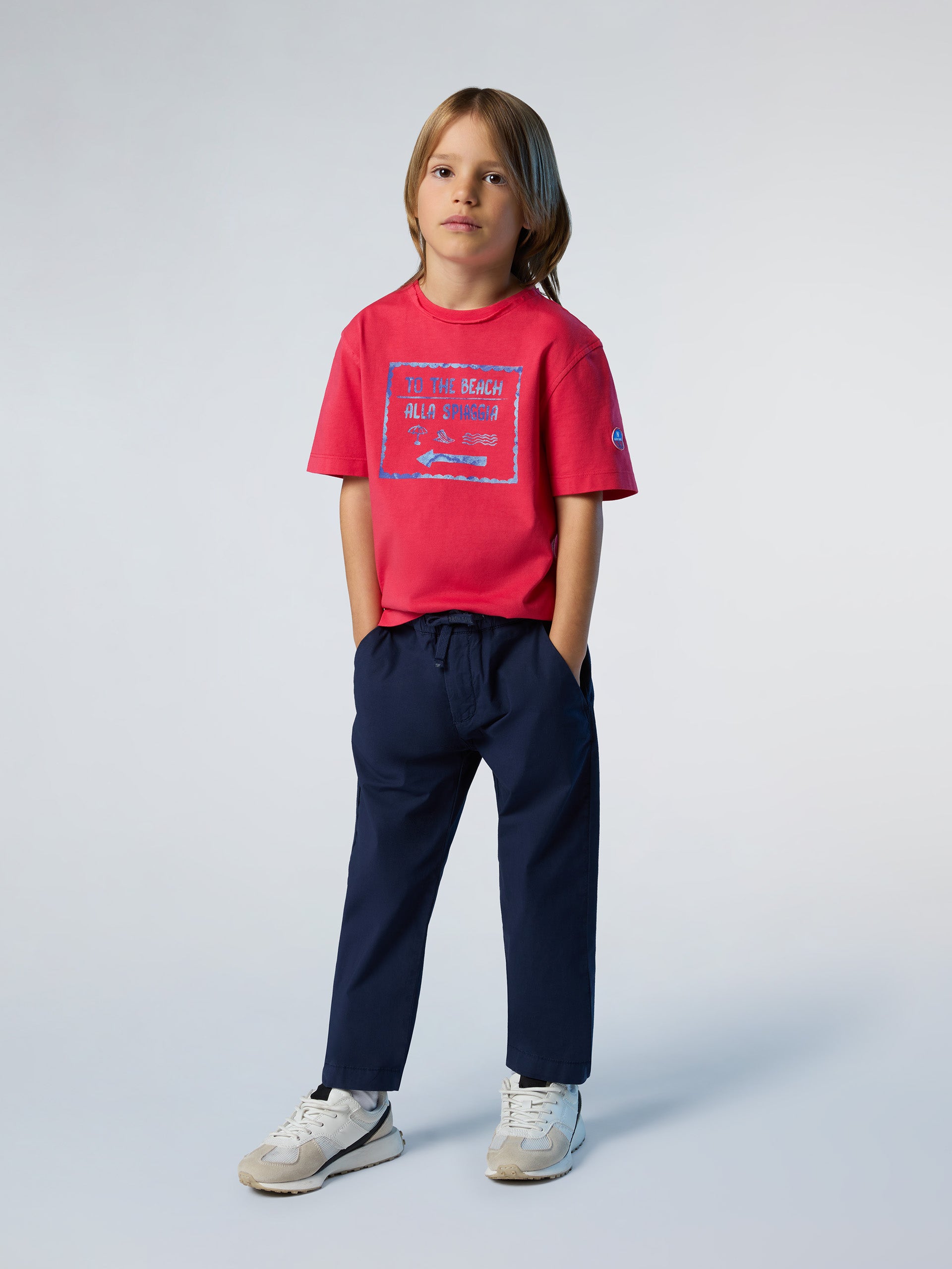 2 | Navy blue | chino-welastic-waist-long-trouser-775424