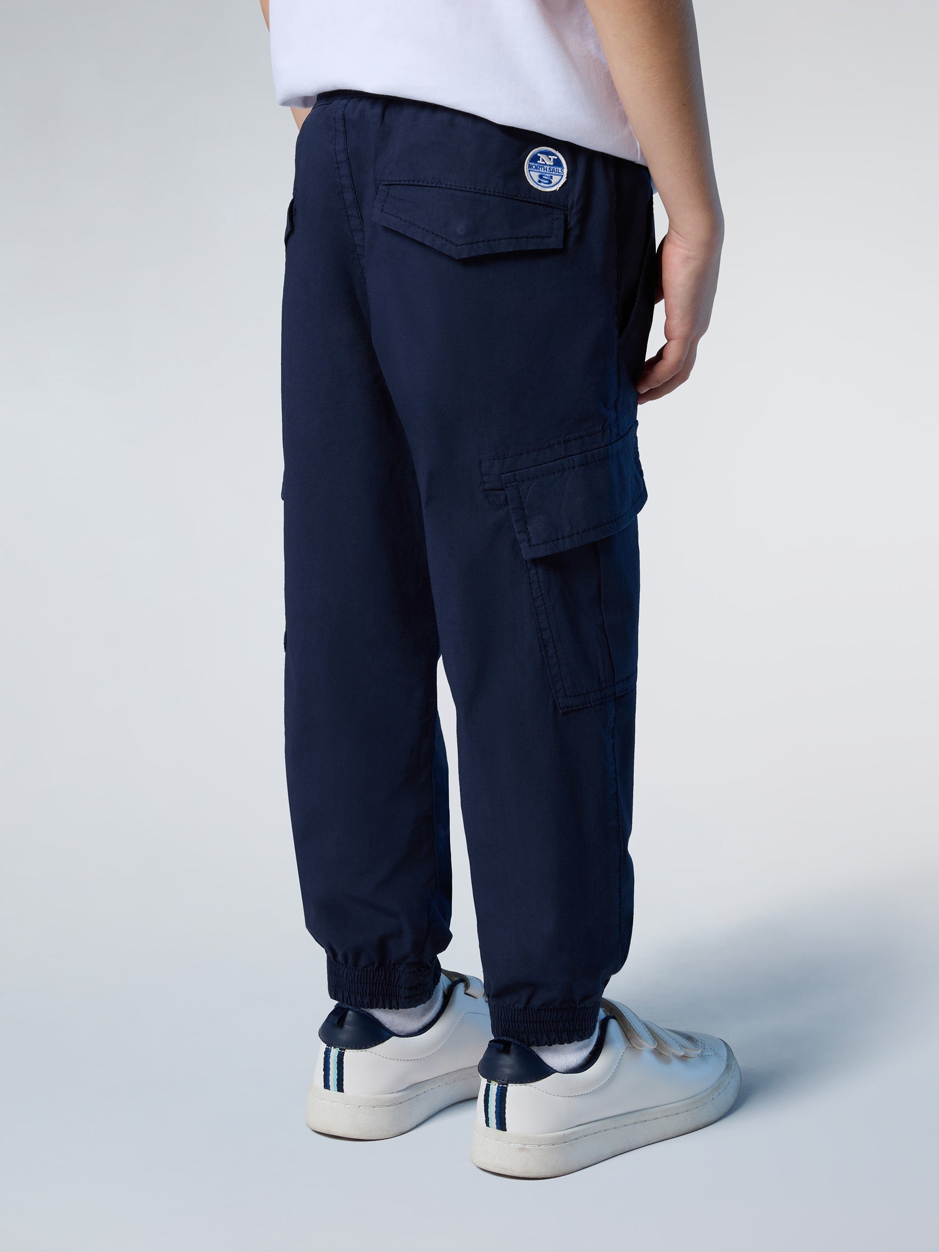 4 | Navy blue | cargo-welastic-waist-long-trouser-775425