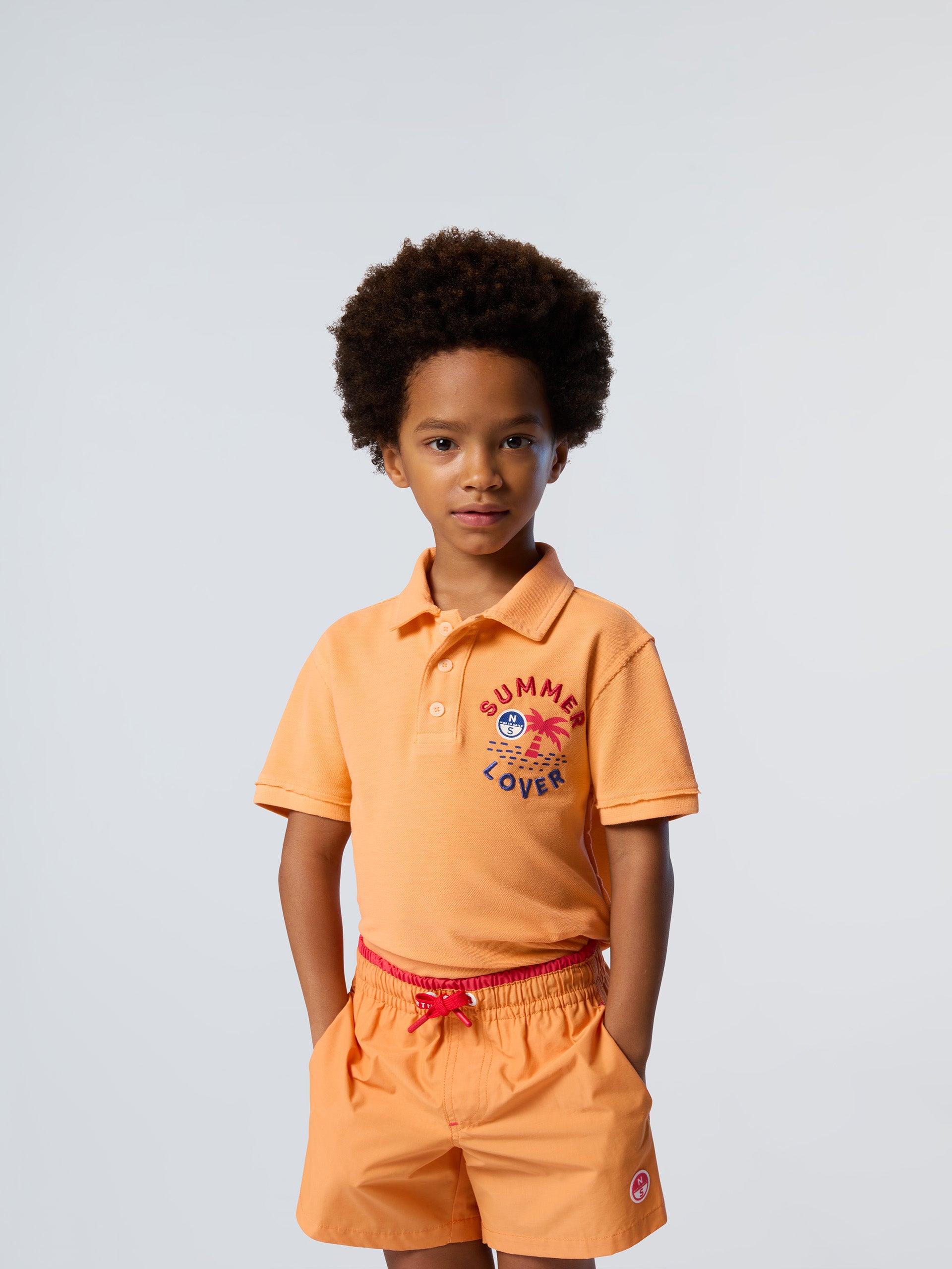 2 | Light orange | basic-volley-beachwear-777577