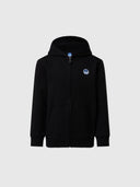 hover | Black | hooded-full-zip-sweatshirt-792092