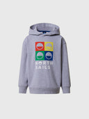 hover | Grey melange | hooded-sweatshirt-wgraphic-792096