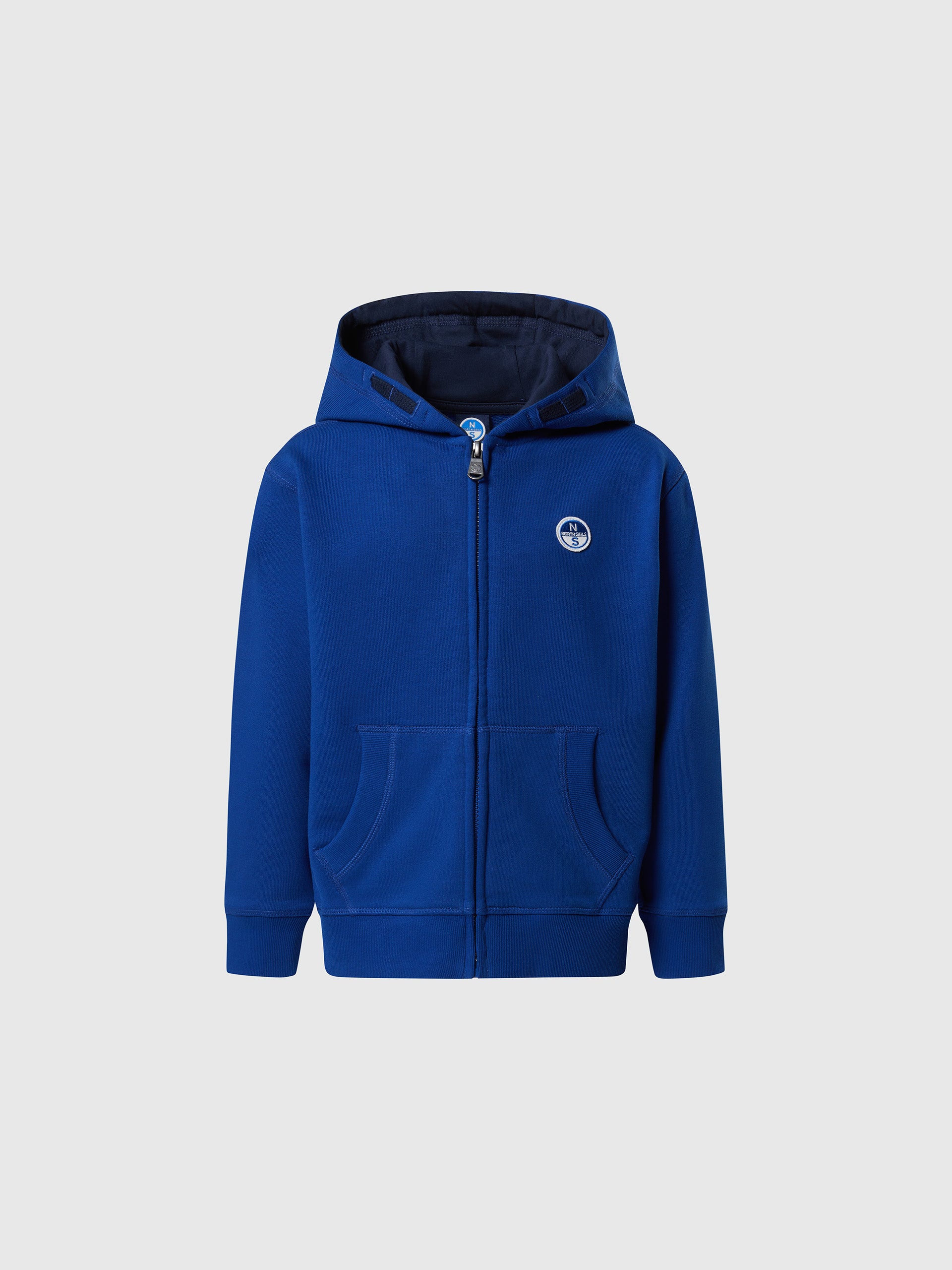 hover | Electric blue | hooded-full-zip-sweathirt-wlogo-794388