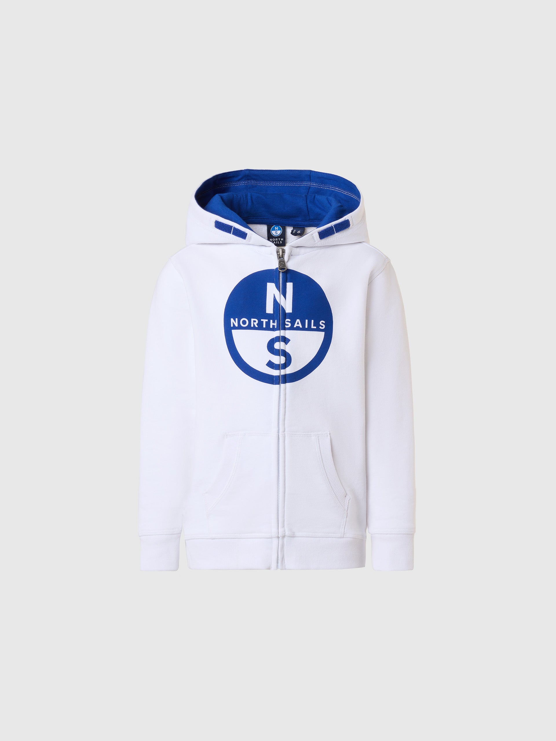 hover | White | hooded-full-zip-sweatshirt-logo-794447