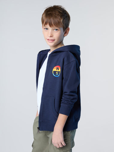 2 | Navy blue | full-zip-hooded-sweatshirt-surfing-print-794456