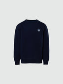 hover | Navy blue | crewneck-sweatshirt-wlogo-794460