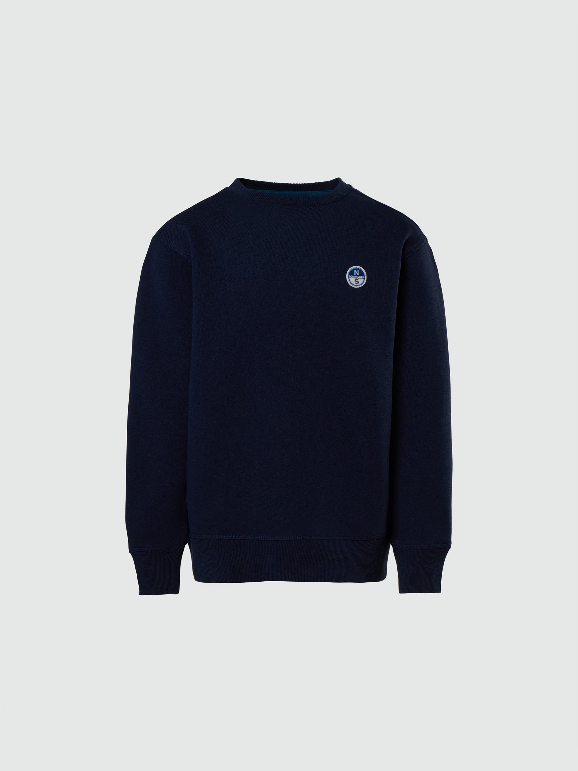 hover | Navy blue | crewneck-sweatshirt-wlogo-794460