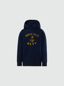 hover | Navy blue | hooded-sweatshirt-wgraphic-794468