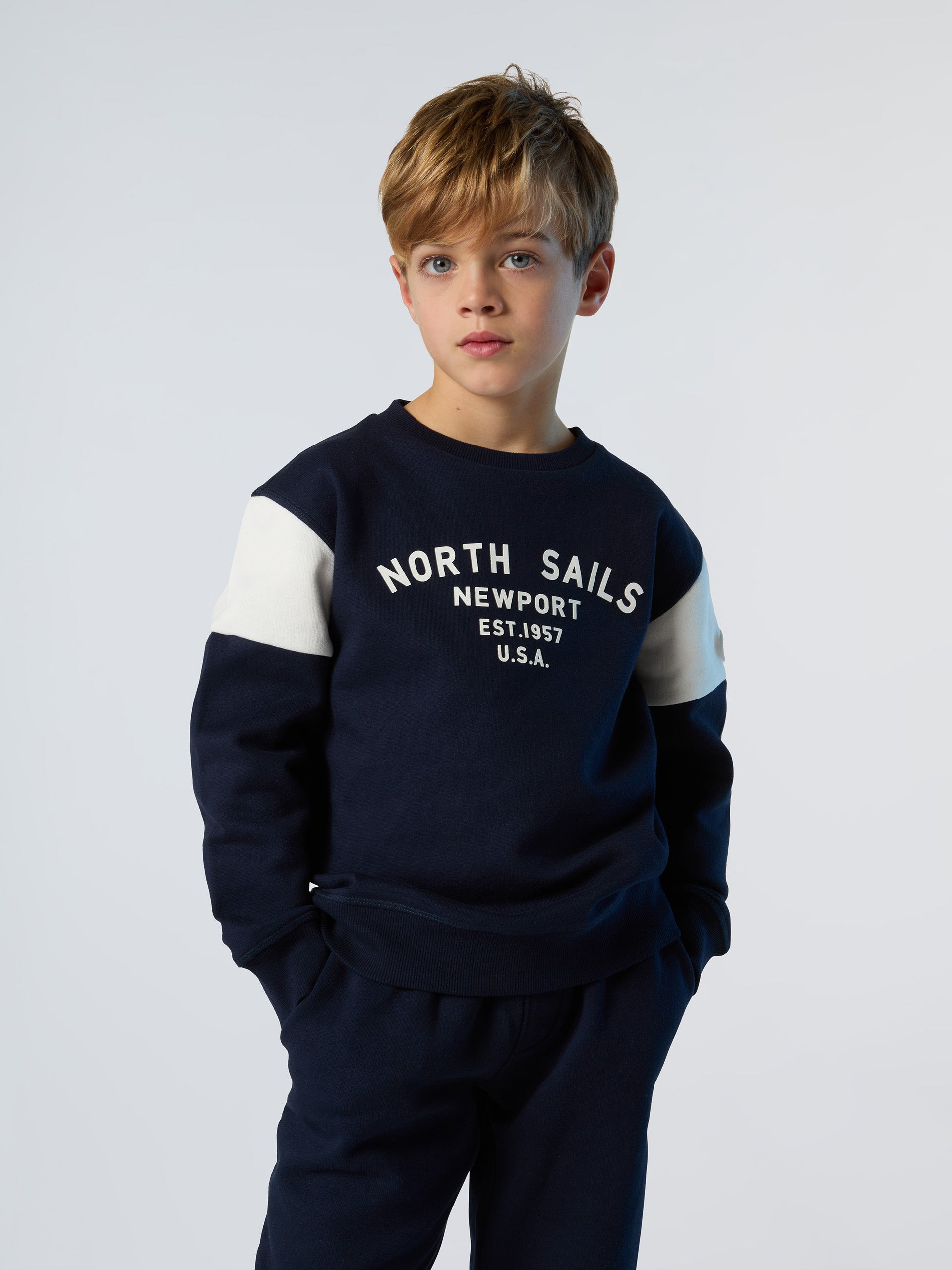 1 | Navy blue | tracksuit-sweatshirt-wgraphic-794482