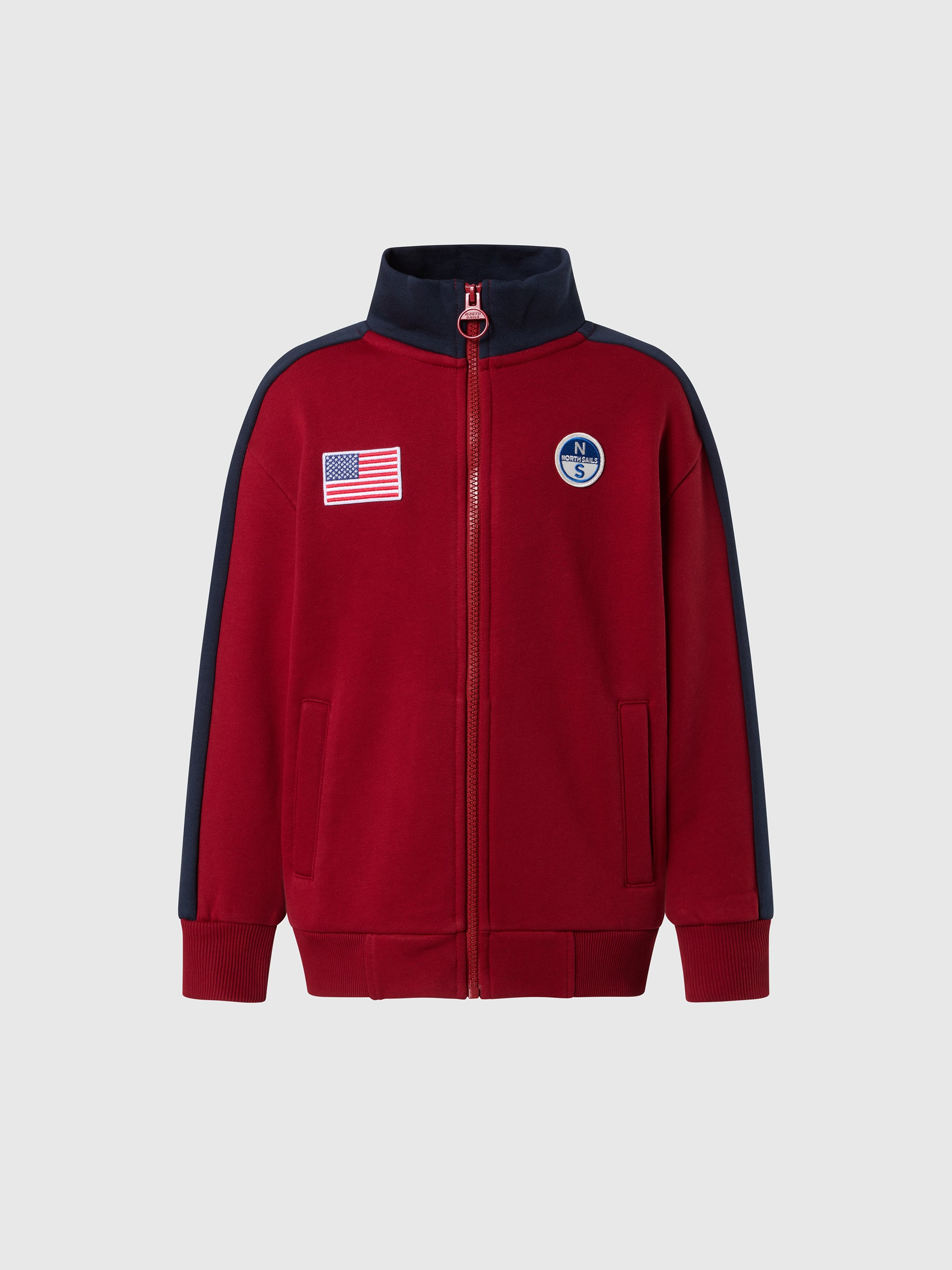 hover | Red dahlia | full-zip-sweatshirt-wgraphic-794487