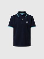 hover | Navy blue | polo-short-sleeve-794490