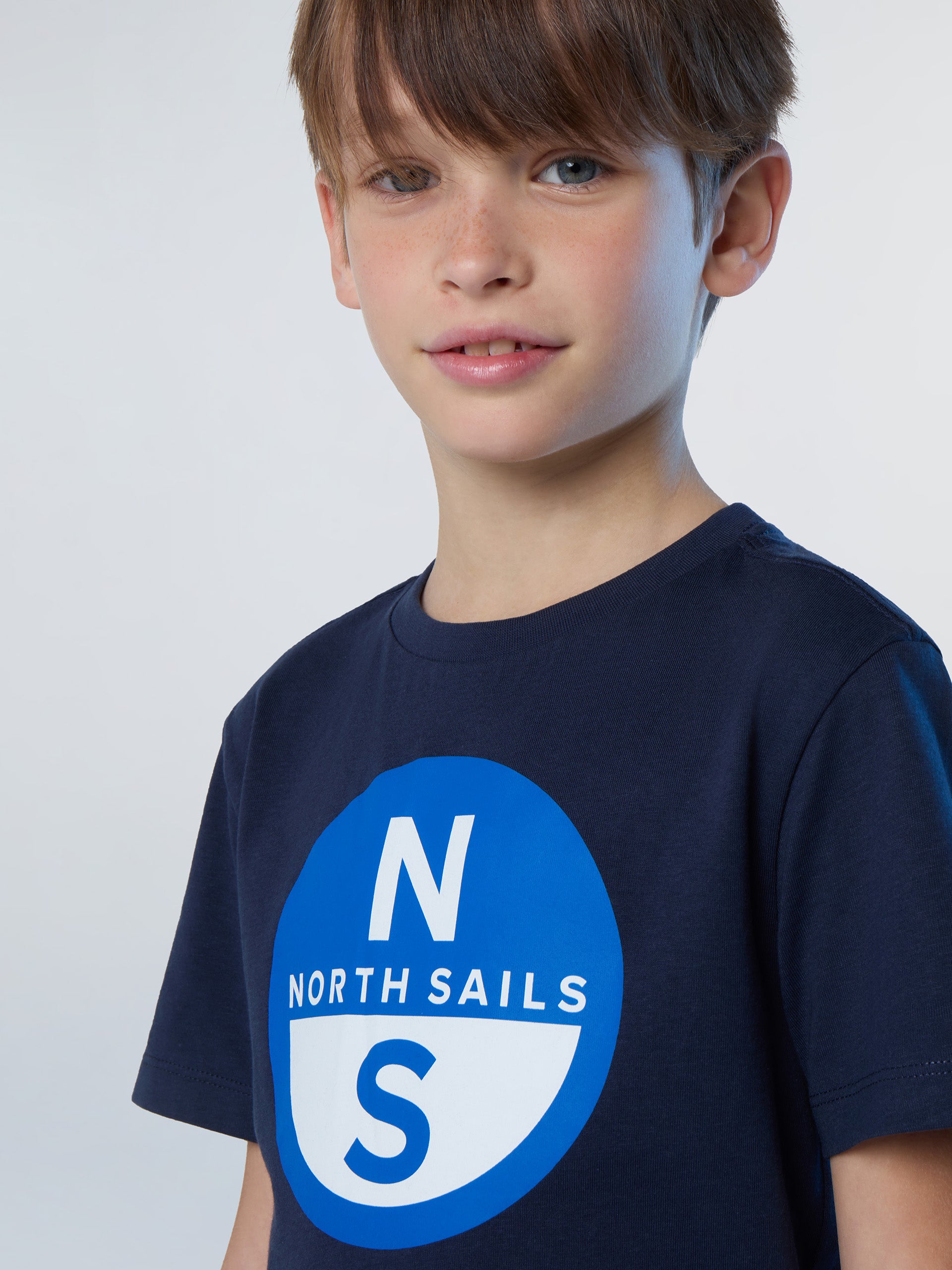 3 | Navy blue | basic-logo-t-shirt-short-sleeve-795046