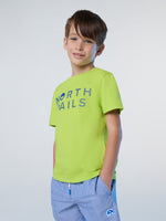 2 | Acid lime | striped-print-t-shirt-short-sleeve-795047