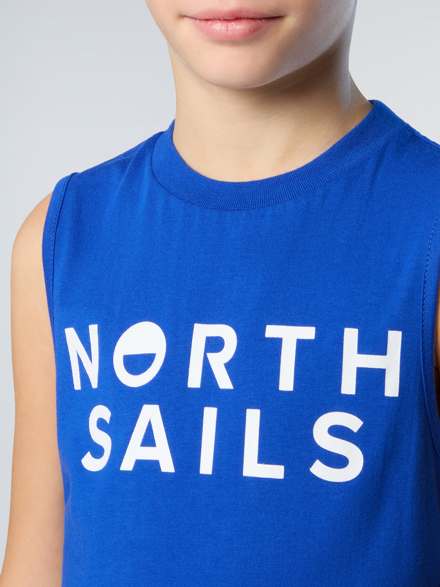 6 | Surf blue | printed-sleeveless-t-shirt-795054