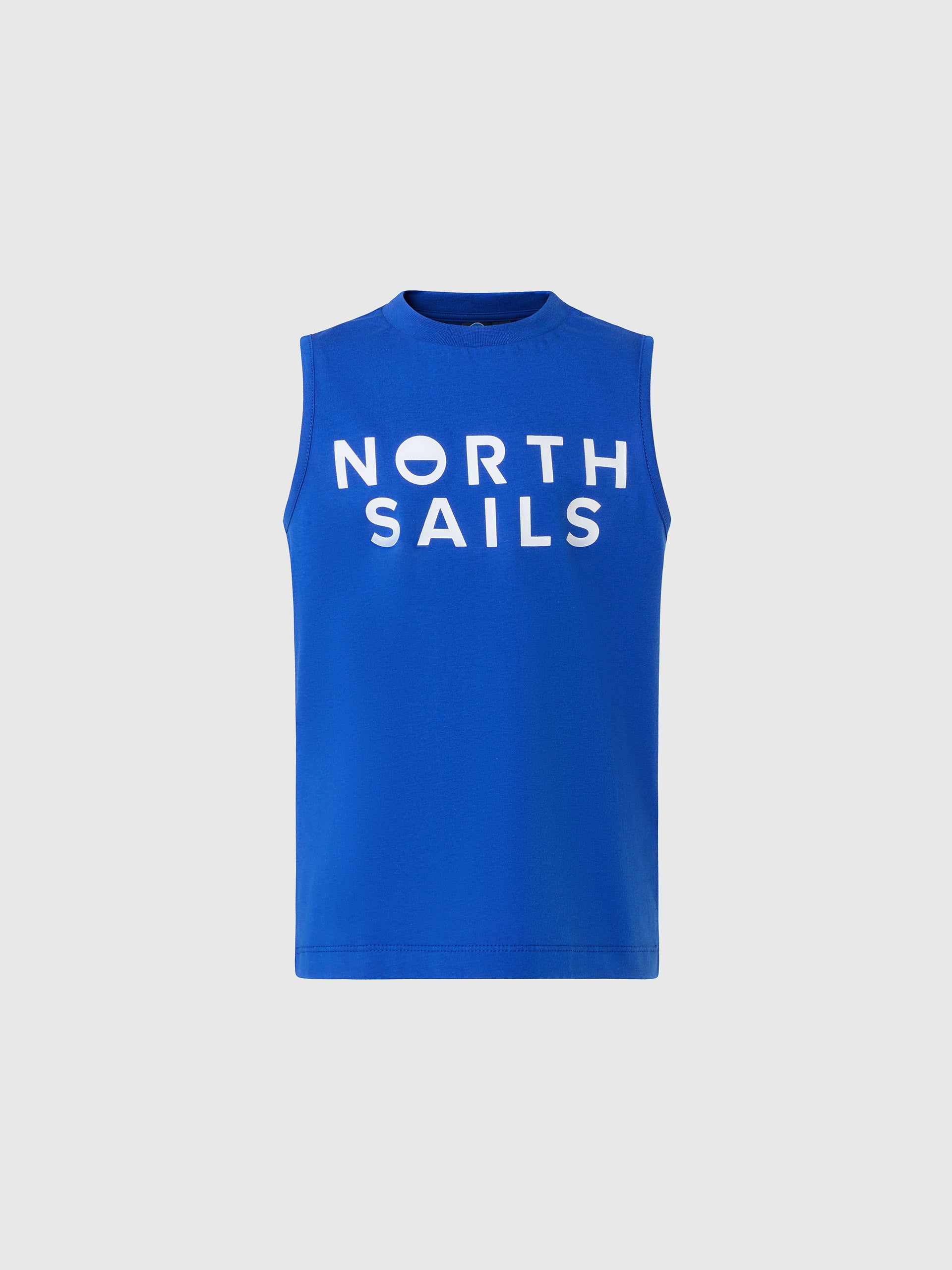 hover | Surf blue | printed-sleeveless-t-shirt-795054