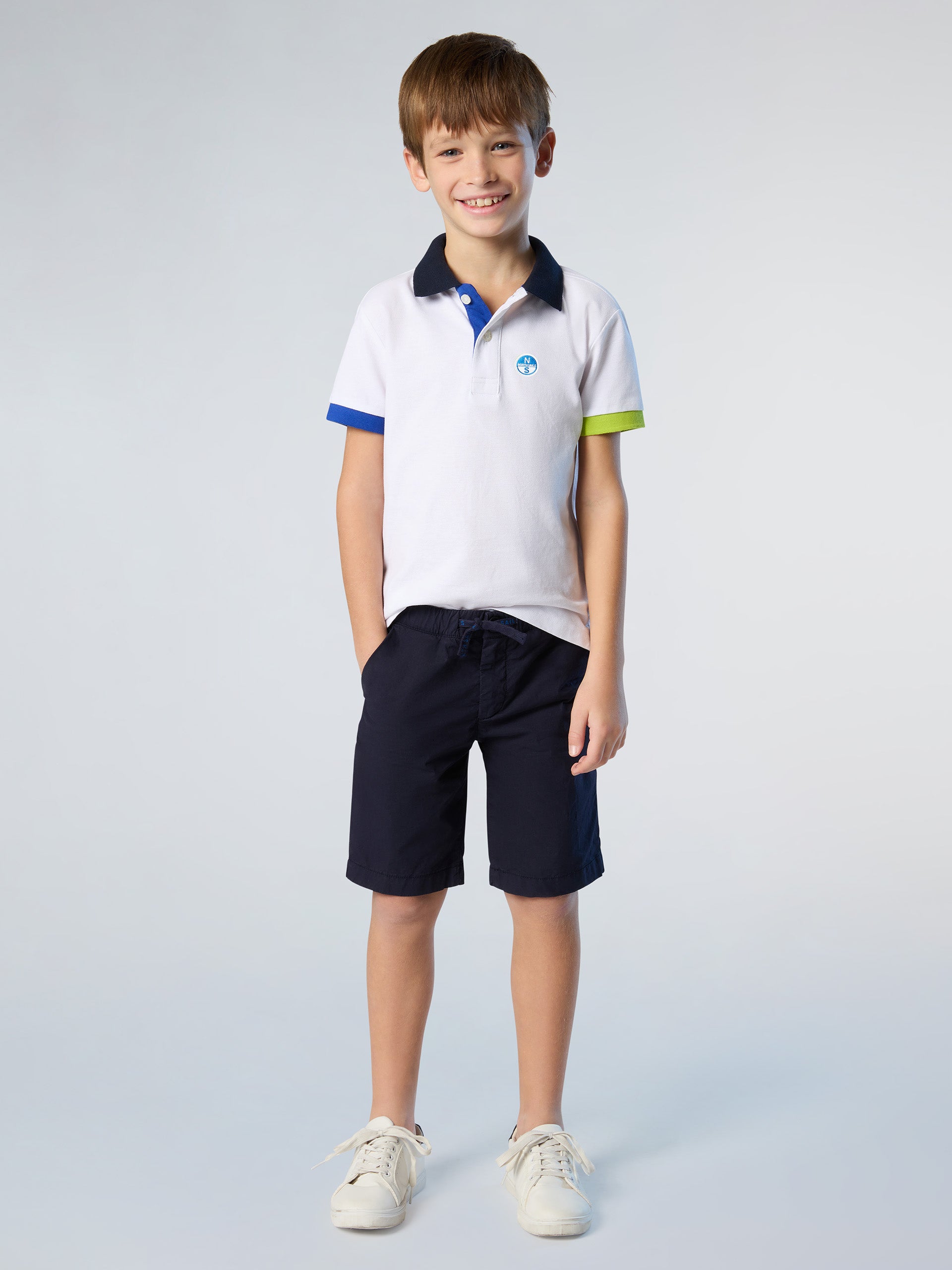 5 | White | polo-short-sleeve-wcontrast-placket-795076