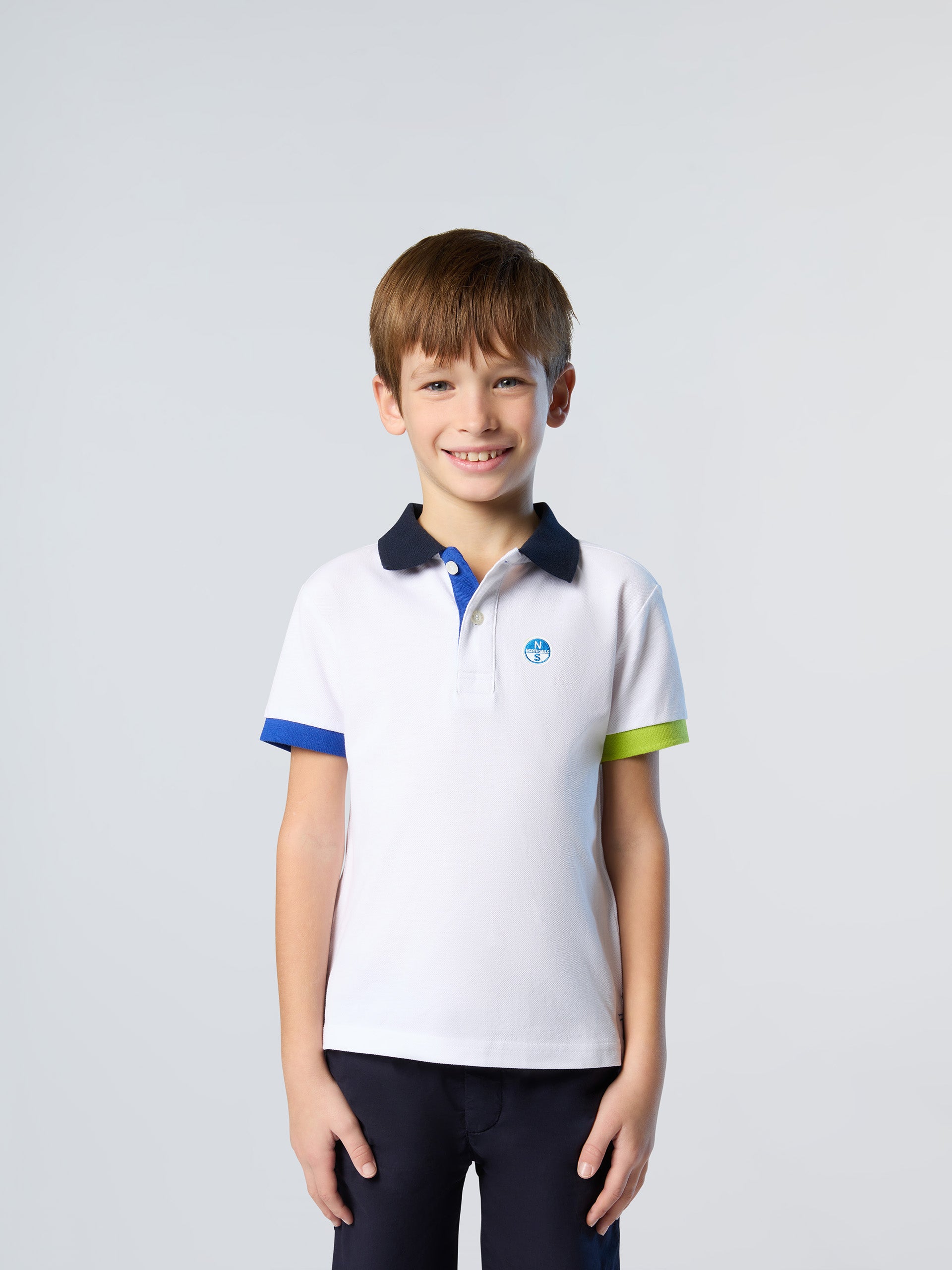 1 | White | polo-short-sleeve-wcontrast-placket-795076