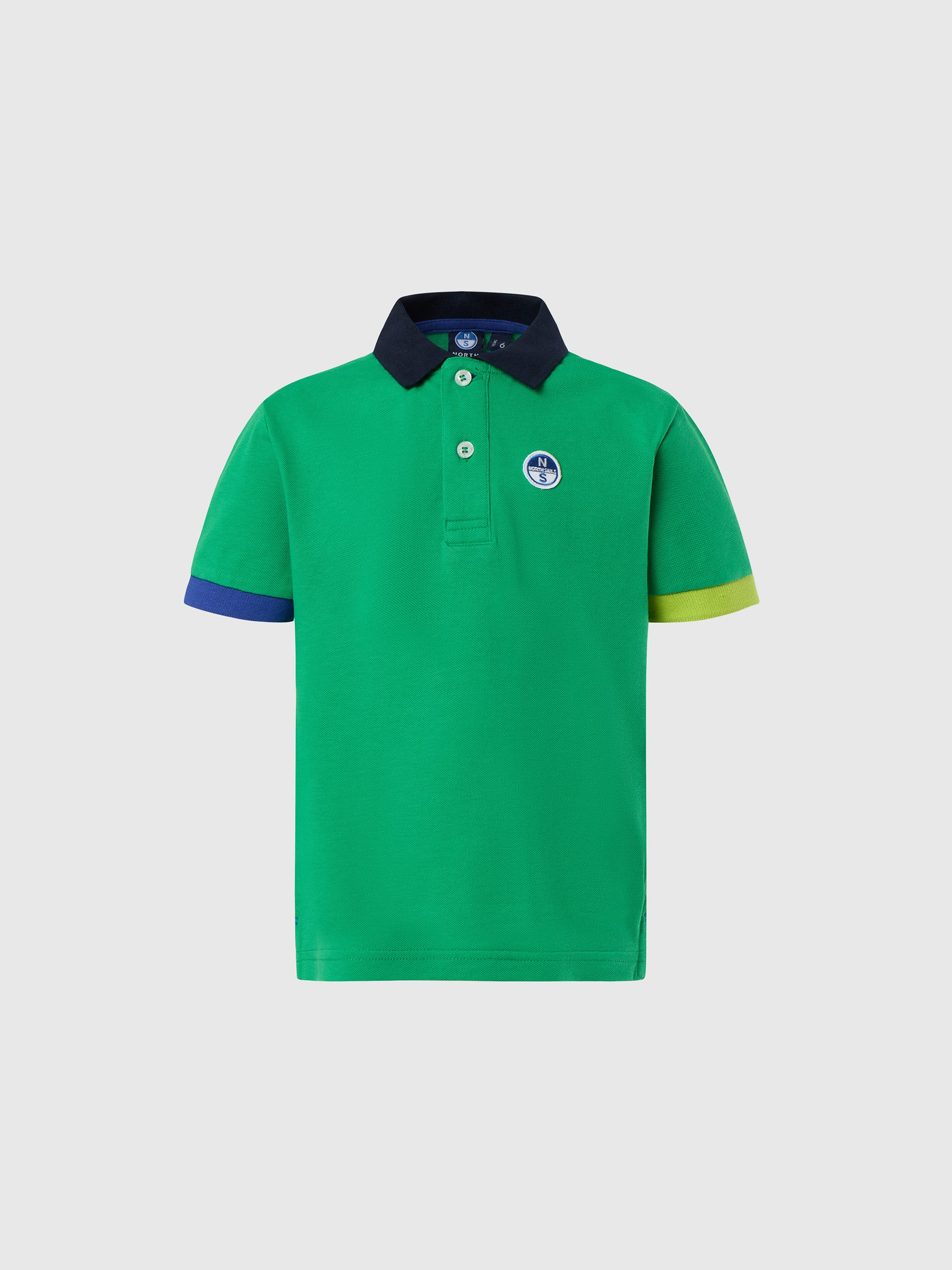 hover | Green bee | polo-short-sleeve-wcontrast-placket-795076