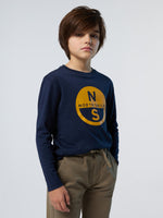 2 | Navy blue | t-shirt-long-sleeve-wgraphic-795201