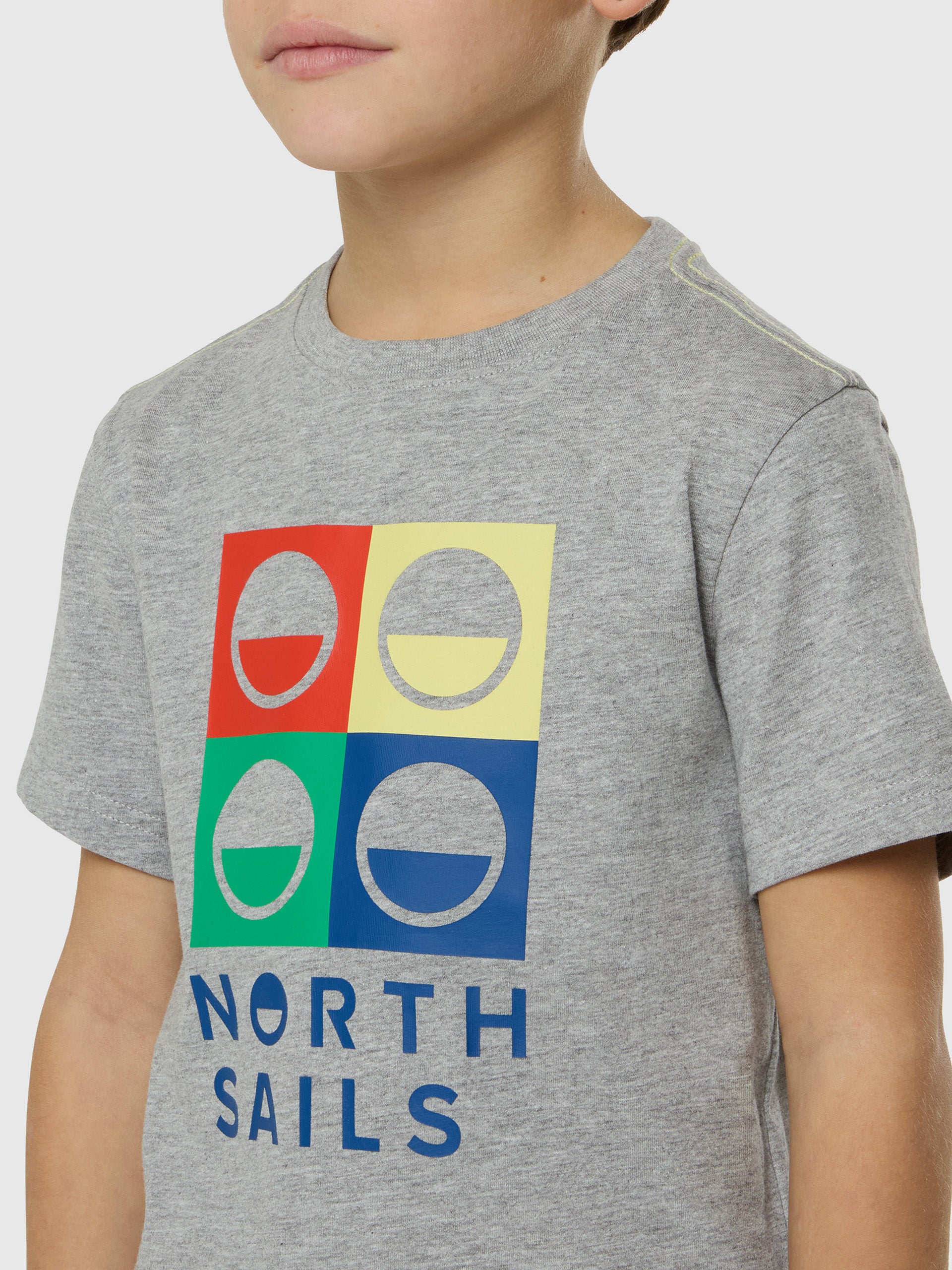 6 | Grey melange | t-shirt-short-sleeve-wgraphic-795229