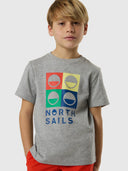 2 | Grey melange | t-shirt-short-sleeve-wgraphic-795229