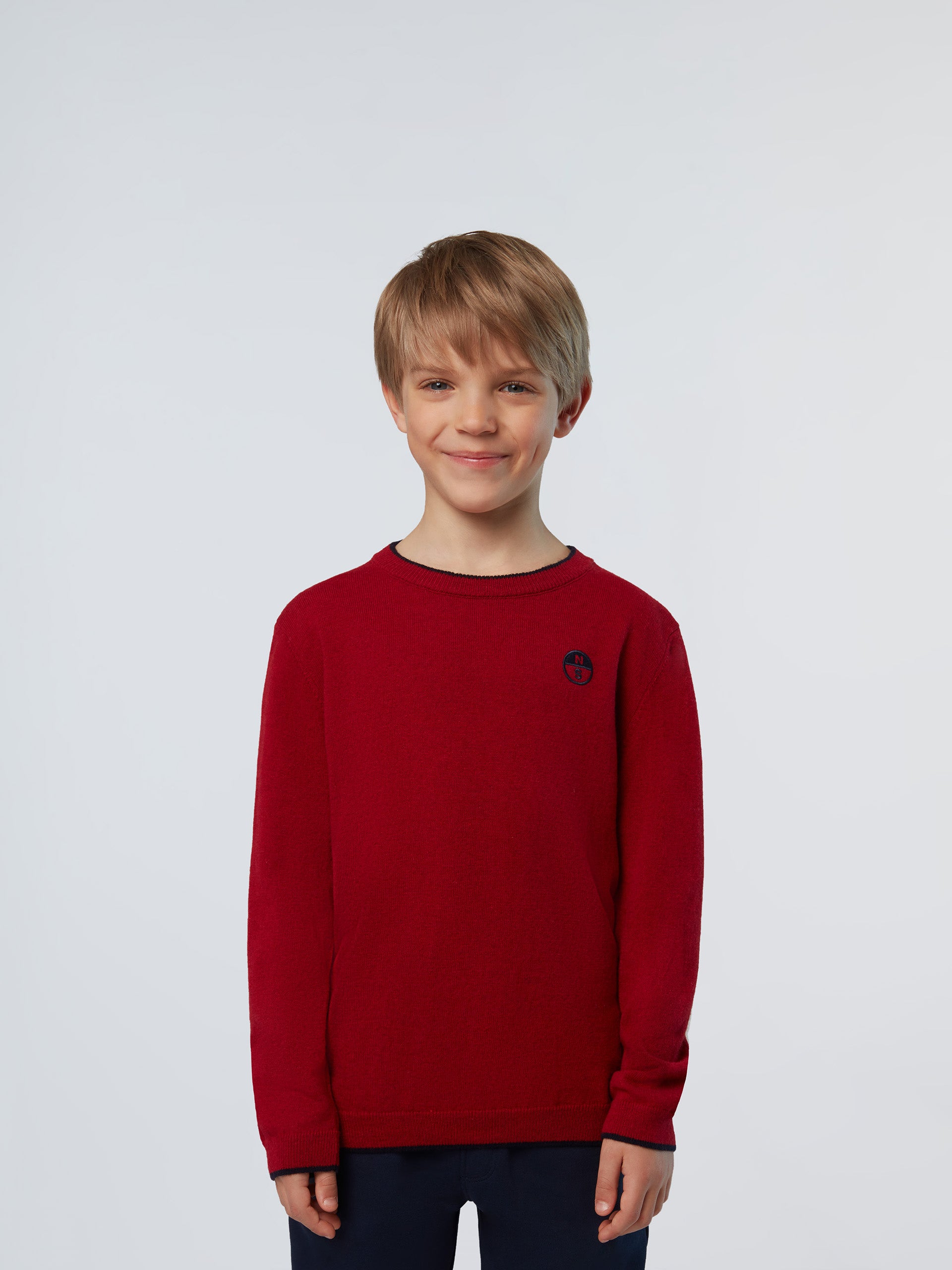 1 | Red lava | crewneck-12gg-knitwear-796121