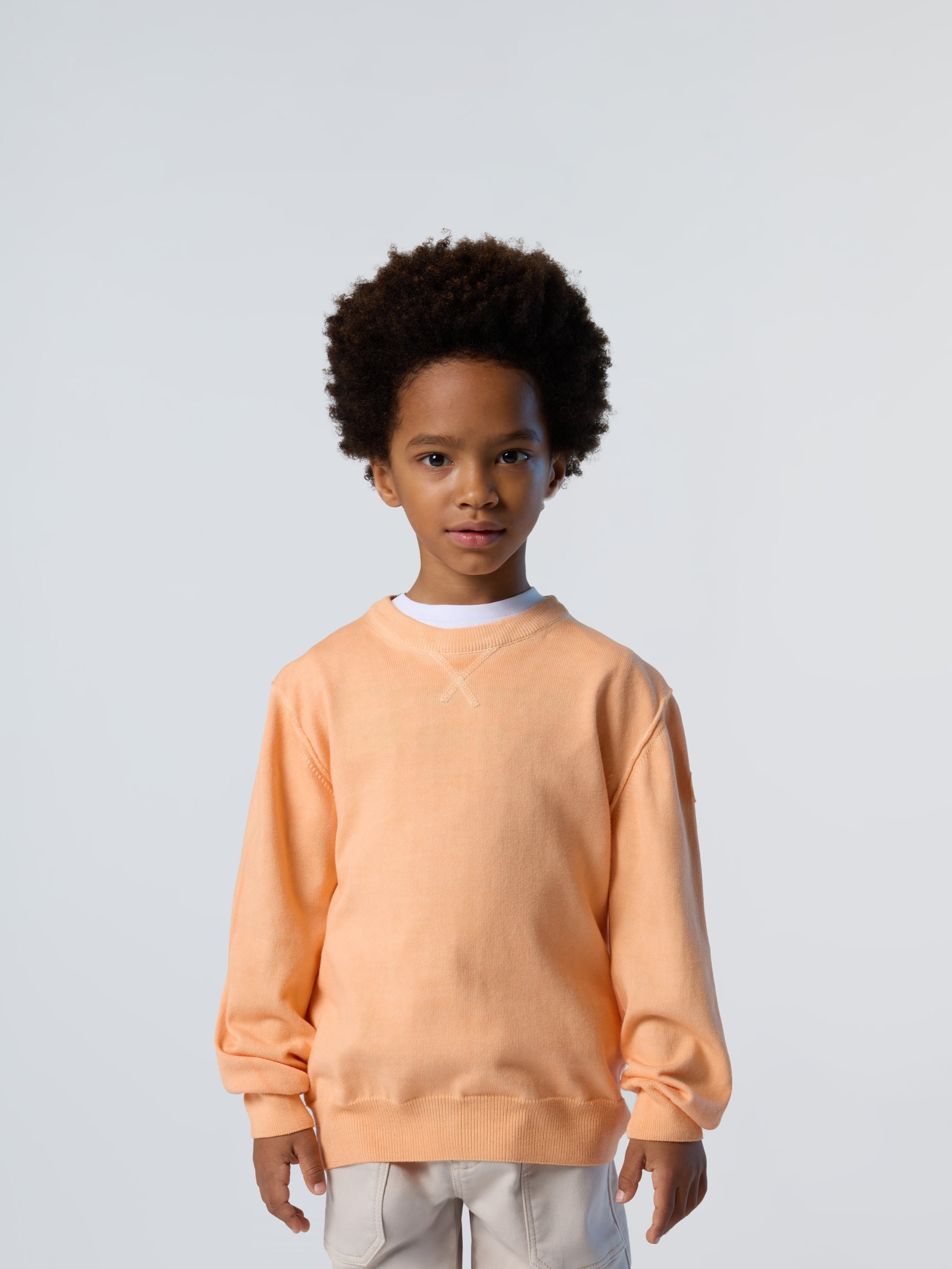 1 | Light orange | crewneck-12gg-knitwear-796130