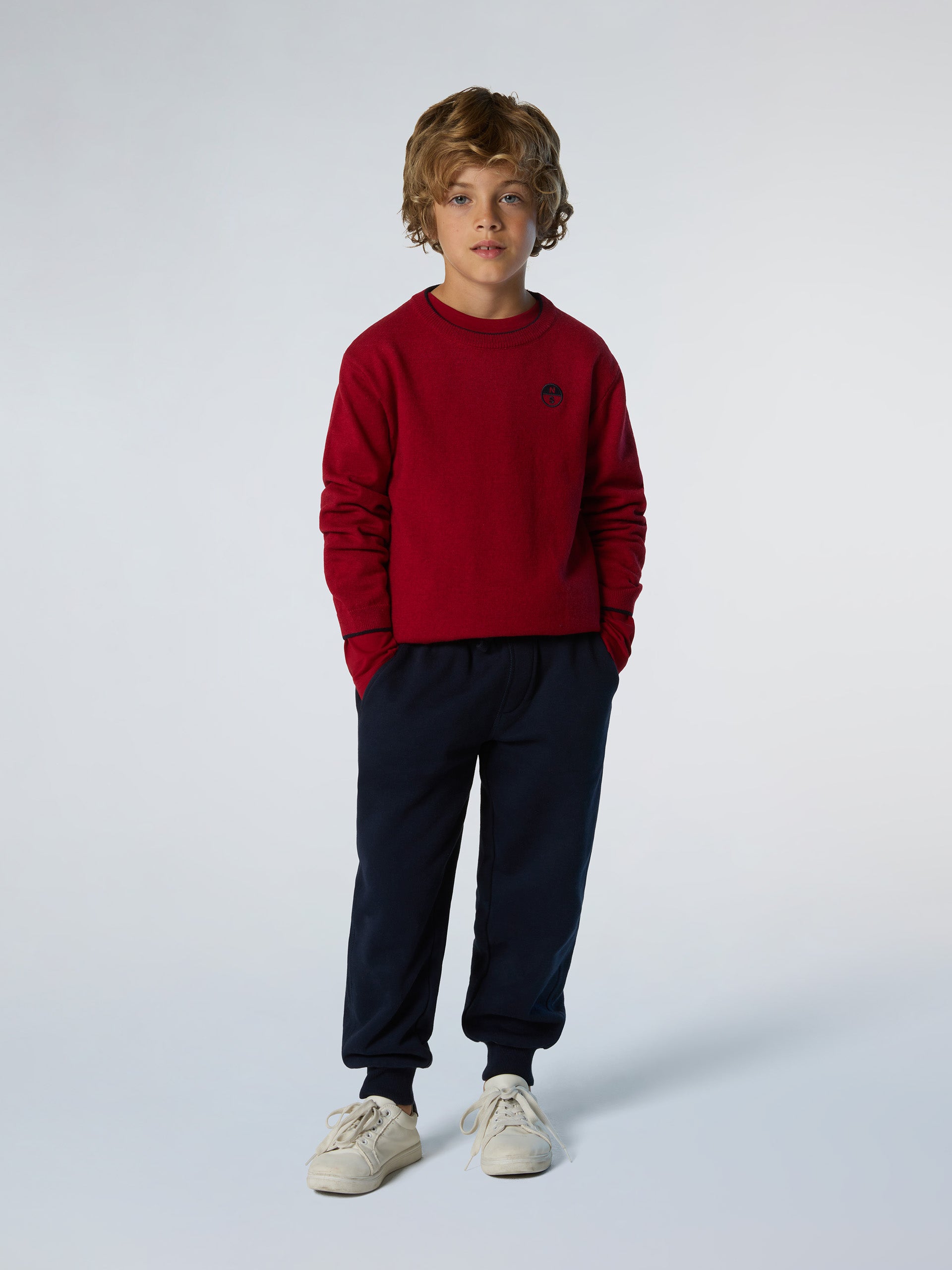 5 | Red lava | crewneck-12gg-knitwear-796135