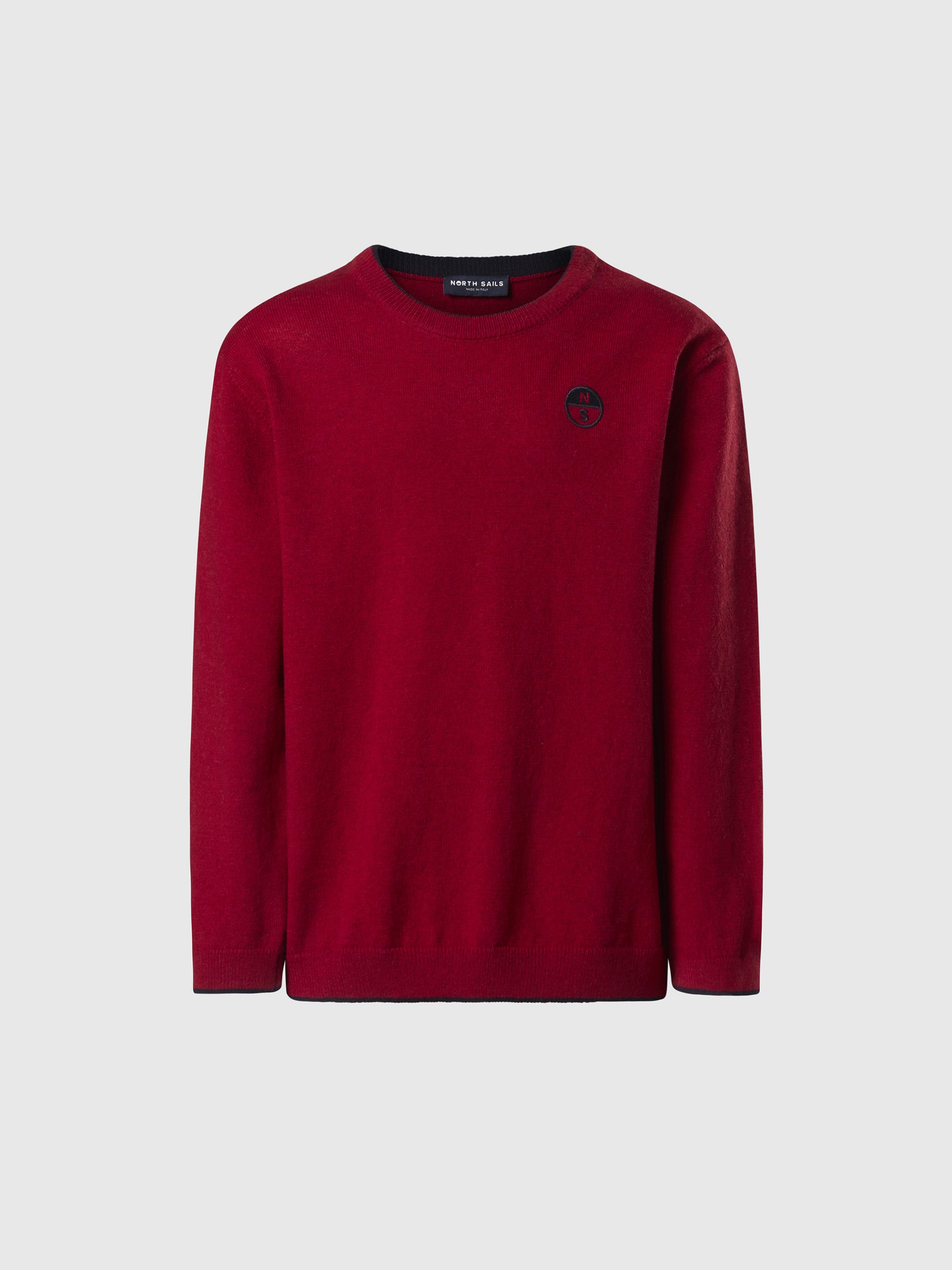 hover | Red lava | crewneck-12gg-knitwear-796135