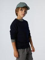 2 | Navy blue | crewneck-12gg-knitwear-796135