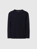 hover | Navy blue | crewneck-12gg-knitwear-796135