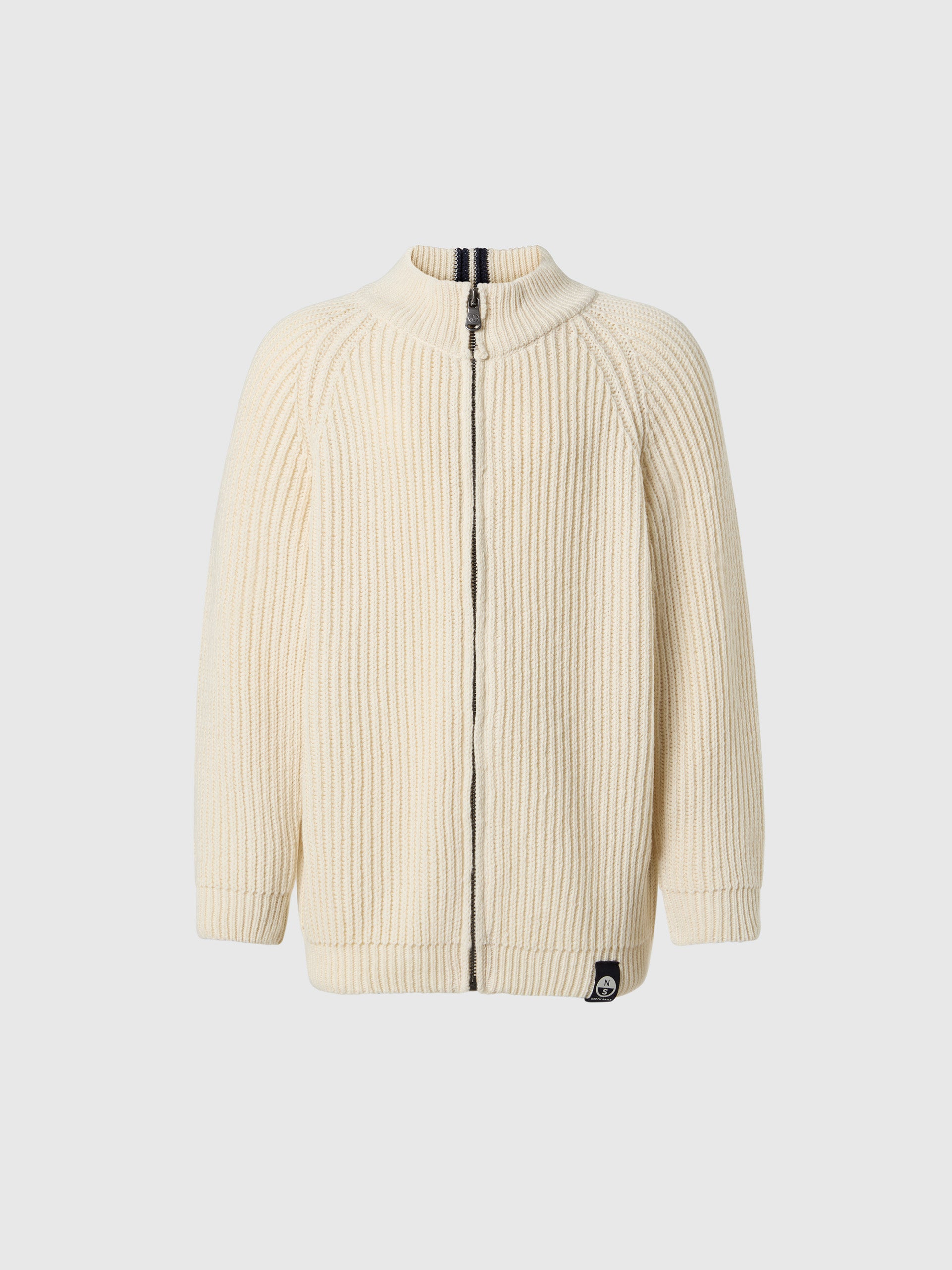hover | Marshmallow | full-zip-7gg-knitwear-796140