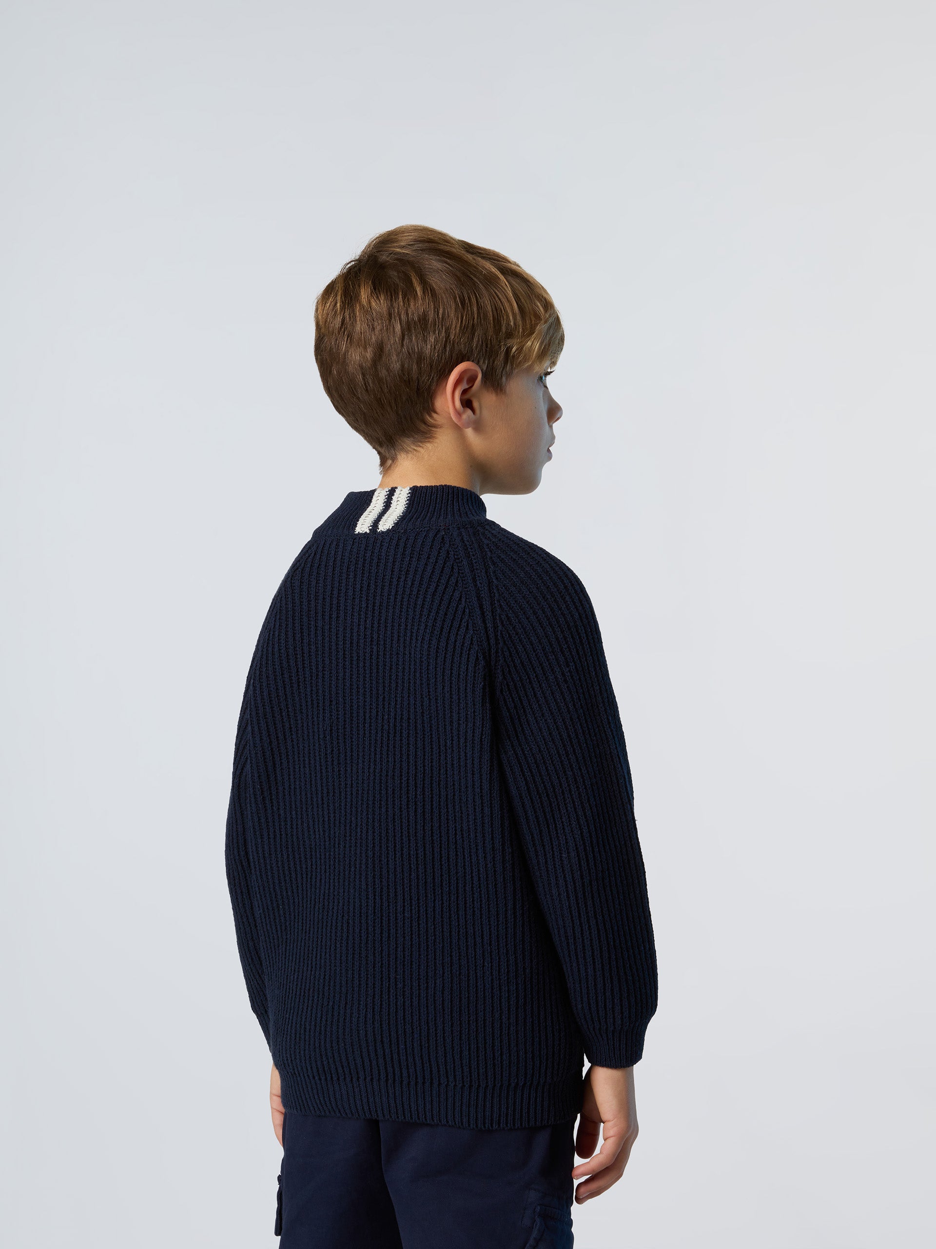 4 | Navy blue | full-zip-7gg-knitwear-796140