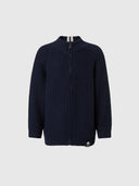 hover | Navy blue | full-zip-7gg-knitwear-796140