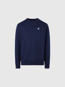 hover | Navy blue | basic-crewneck-sweatshirt-691220-1
