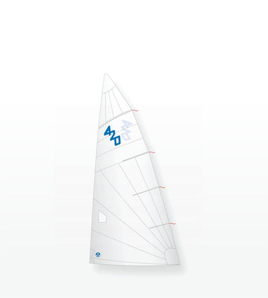 North Sails 420 M-7 Mainsail|cover :: White