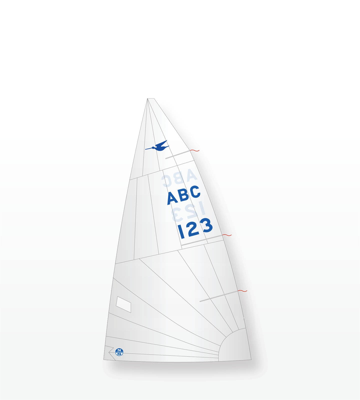 North Sails Snipe SW-4 Mainsail|cover :: White