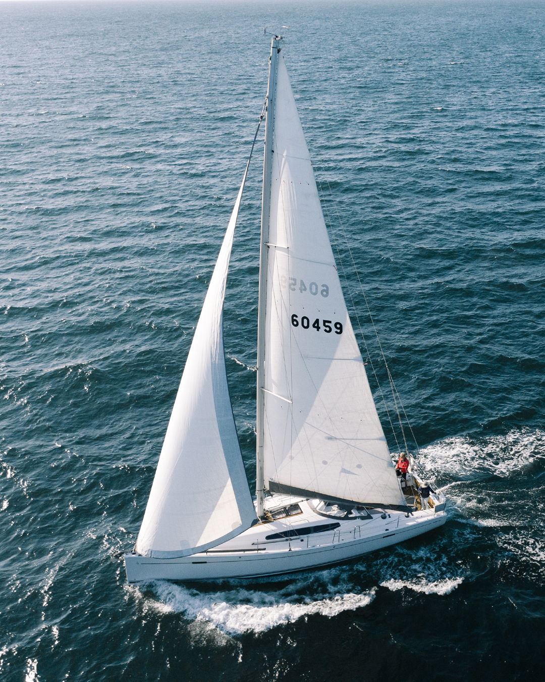2 | 3Di OCEAN / White | North Sails Cruising Mainsail 3Di OCEAN White