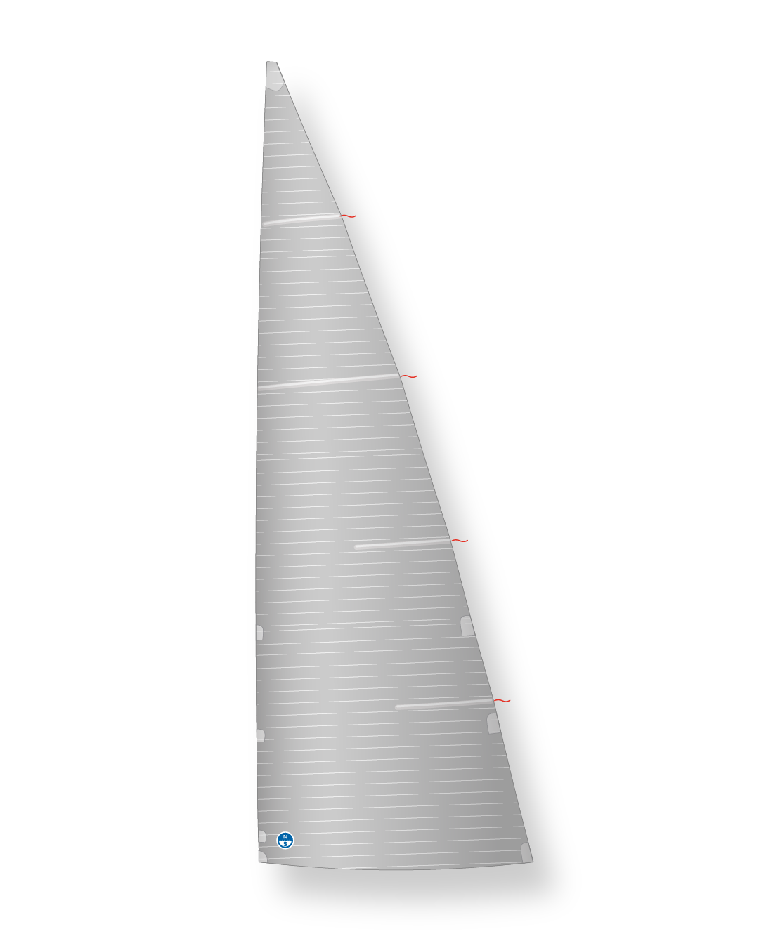 1 | 3Di ENDURANCE / White | North Sails Cruising Mainsail 3Di ENDURANCE White
