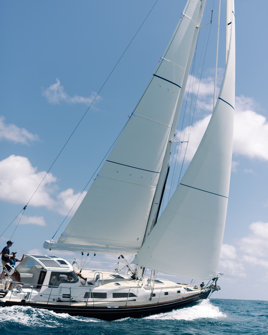 4 | 3Di OCEAN / White | North Sails Full Batten Cruising Mainsail 3Di OCEAN White