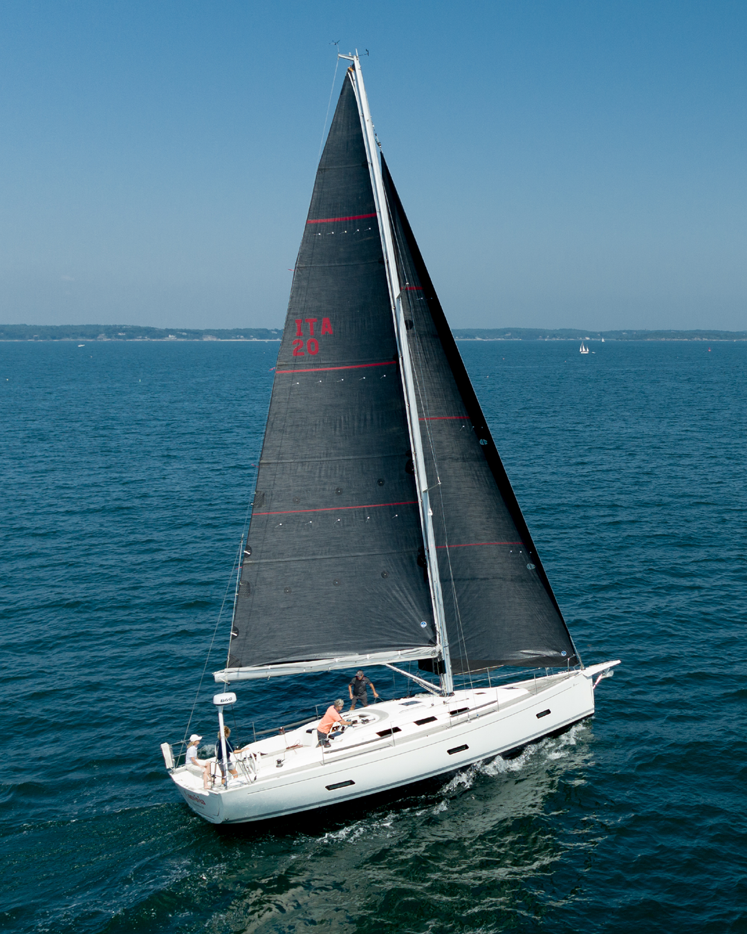 5 | 3Di ENDURANCE / Black | North Sails Full Batten Cruising Mainsail 3Di ENDURANCE Black