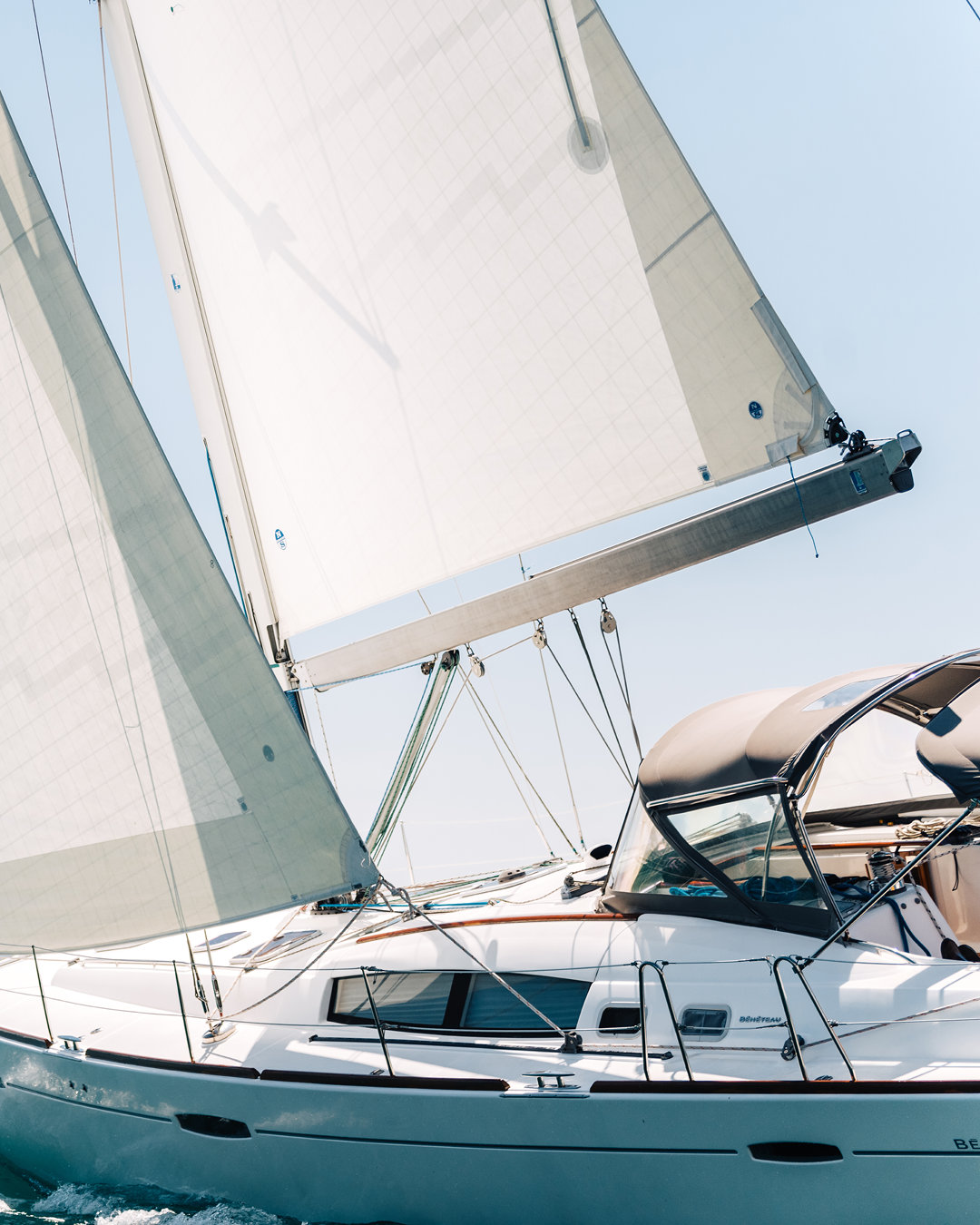 3 | 3Di OCEAN / White | North Sails In Mast Roller Furling Mainsail with Battens 3Di OCEAN White