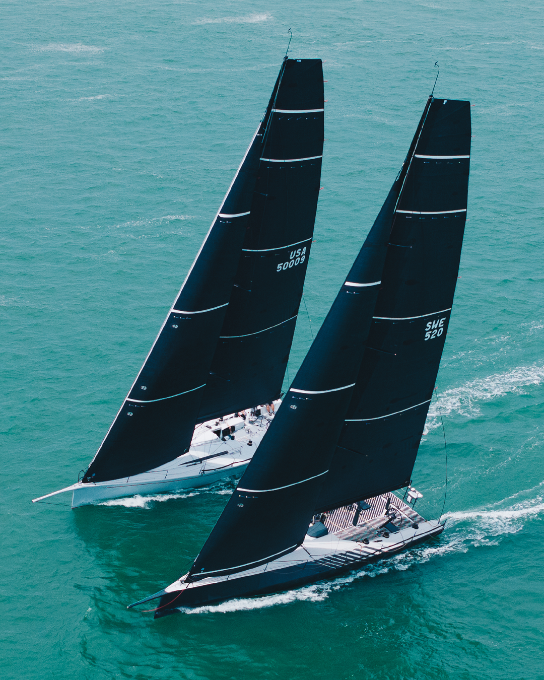 4 | 3Di RAW / Black | North Sails Square Top Racing Mainsail 3Di RAW Black