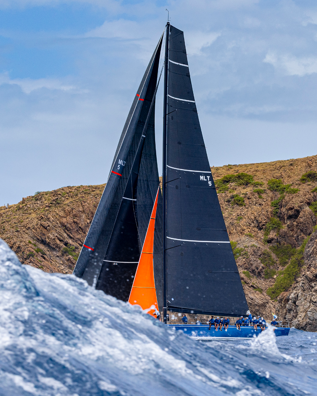 5 | 3Di RAW / Black | North Sails Racing Mainsail 3Di RAW Black