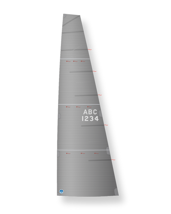 North Sails Square Top Cruising Mainsail 3Di ENDURANCE Gray