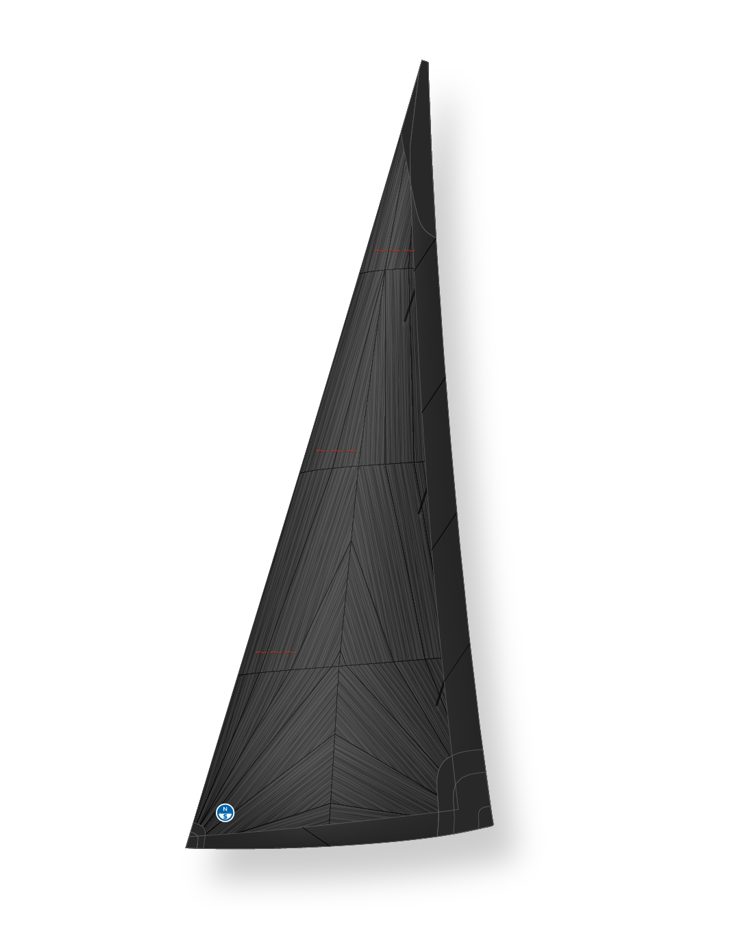 1 | NPL TOUR / Black | North Sails Roller Furling Jib NPL TOUR Black