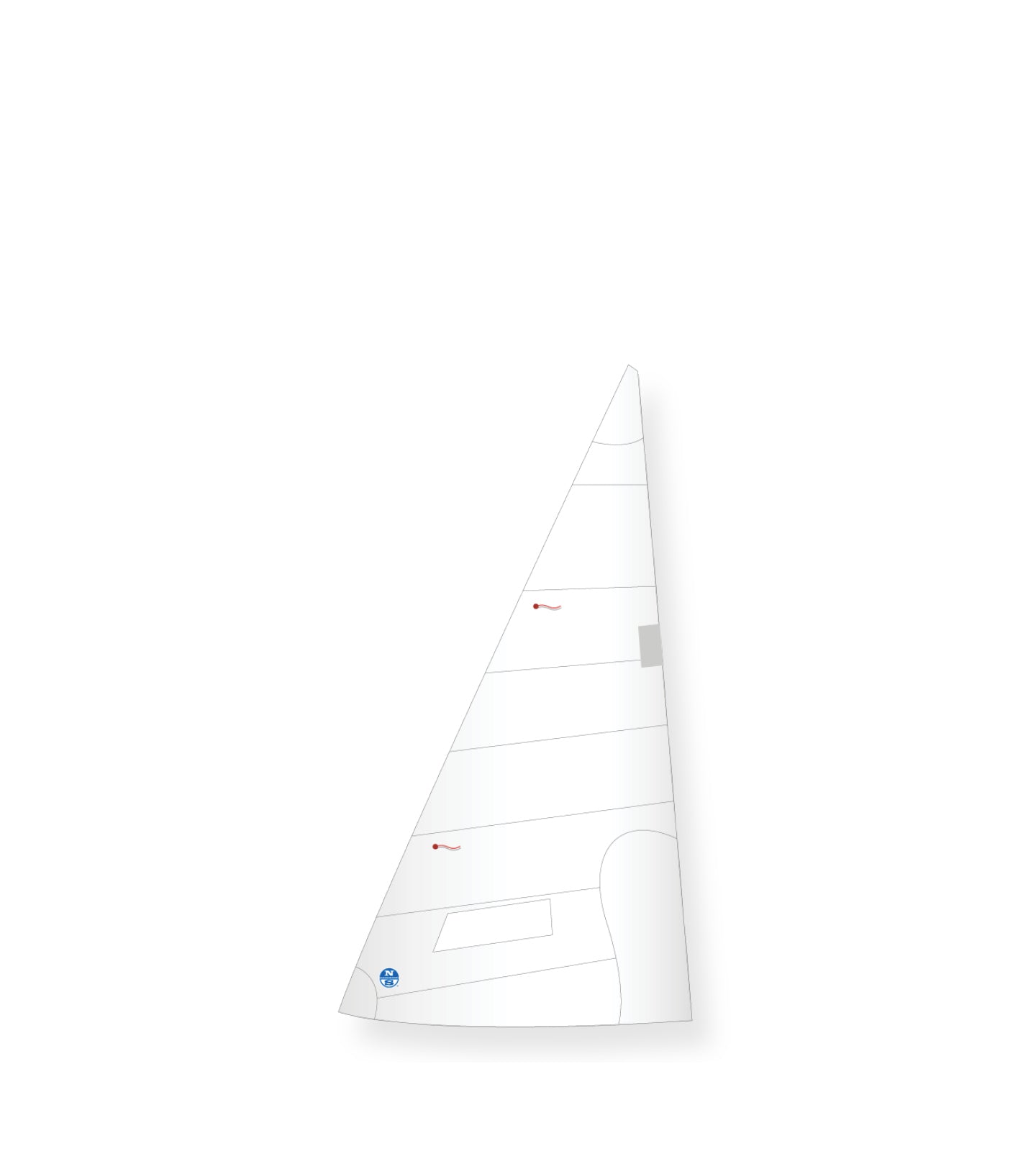 North Sails CFJ Race Jib|cover :: White