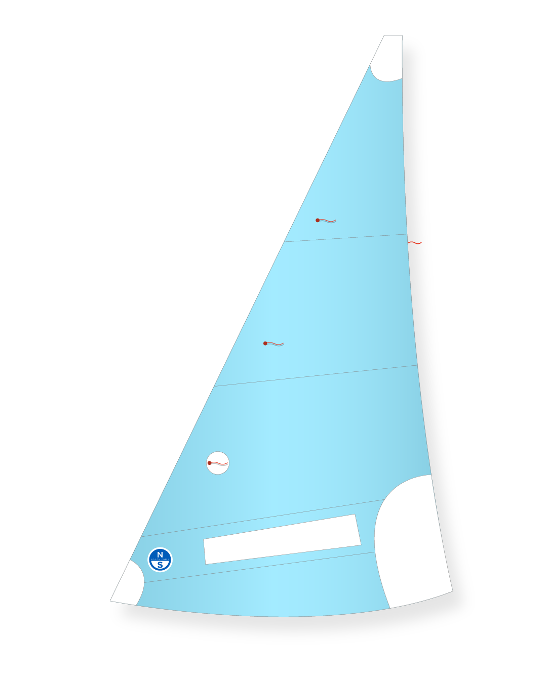 1 | Light Blue | North Sails Blue Ribbon Institutional Sails