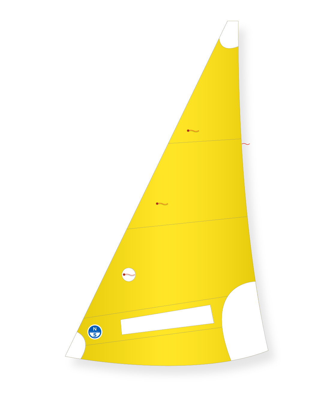 1 | Yellow | North Sails Blue Ribbon Institutional Sails