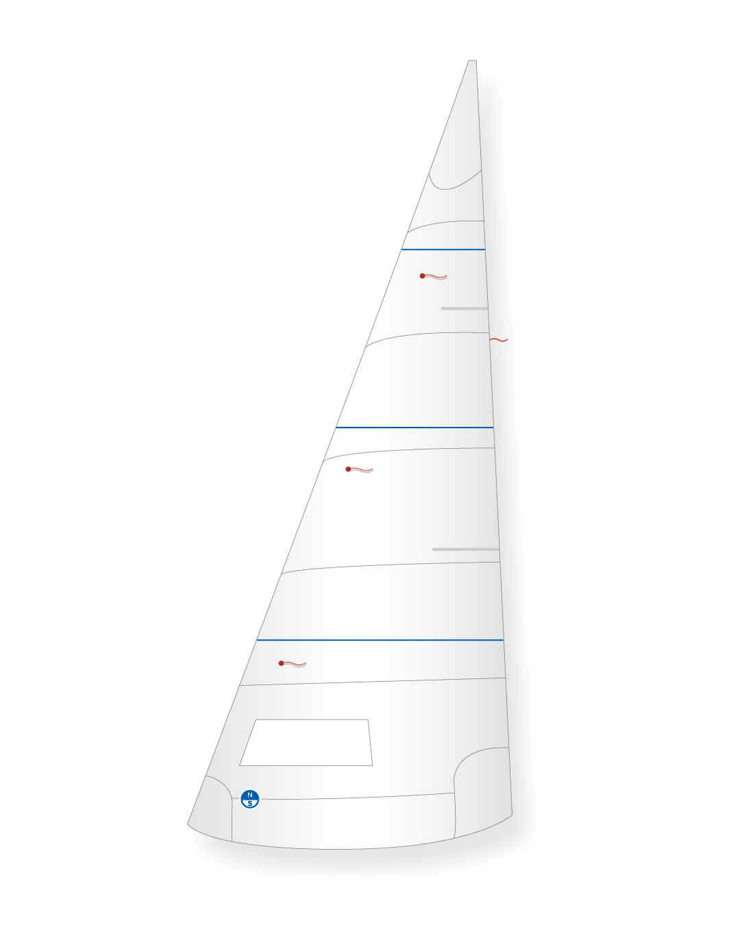 1 | White | North Sails Andunge Jib
